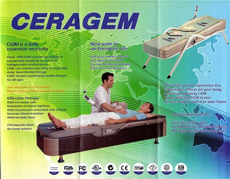 Choose sounds of nature, classical, or functional music tracks made available through CERAGEM Sound, a collection of twenty (20) pre-installed audio pieces, to complement the soothing effects of your massage, while relieving stress & fatigue and relaxing your mind. . Ceragem near me